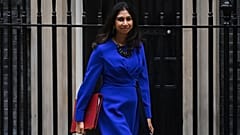 Britain's Home Secretary Suella Braverman