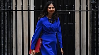 Britain's Home Secretary Suella Braverman
