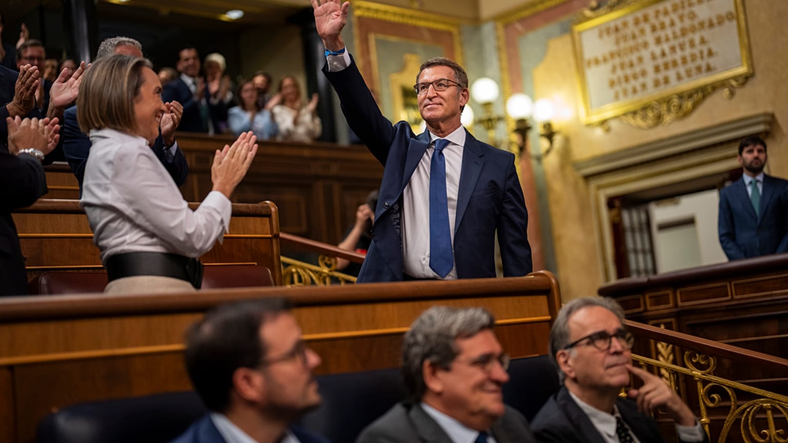 Il dibattito al Congresso spagnolo sull'investitura di Alberto Núñez Feijóo come capo del governo iberico