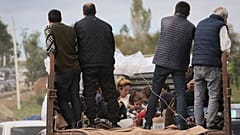 Zehntausende sind auf der Flucht aus Berg-Karabach in Richtung Armenien