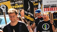 Протесты американских сценаристов