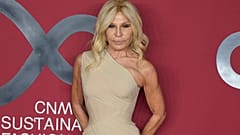Donatella Versace at the CNMI sustainable fashion 2023 awards in Milan, Italy - 24 Sept. 2023. 
