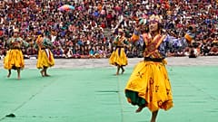 Fest zu Ehren von Guru Rinpoche in Bhutan