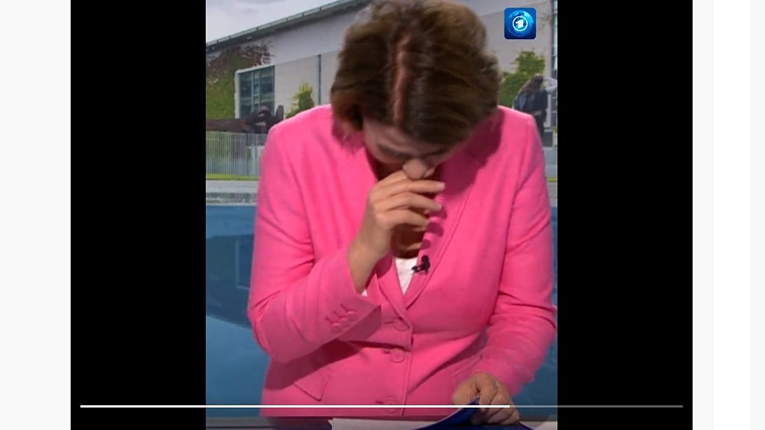 Der Lachkrampf von Susanne Daubner am frühen Morgen