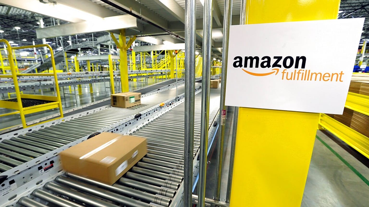 Az Amazon egyik raktára