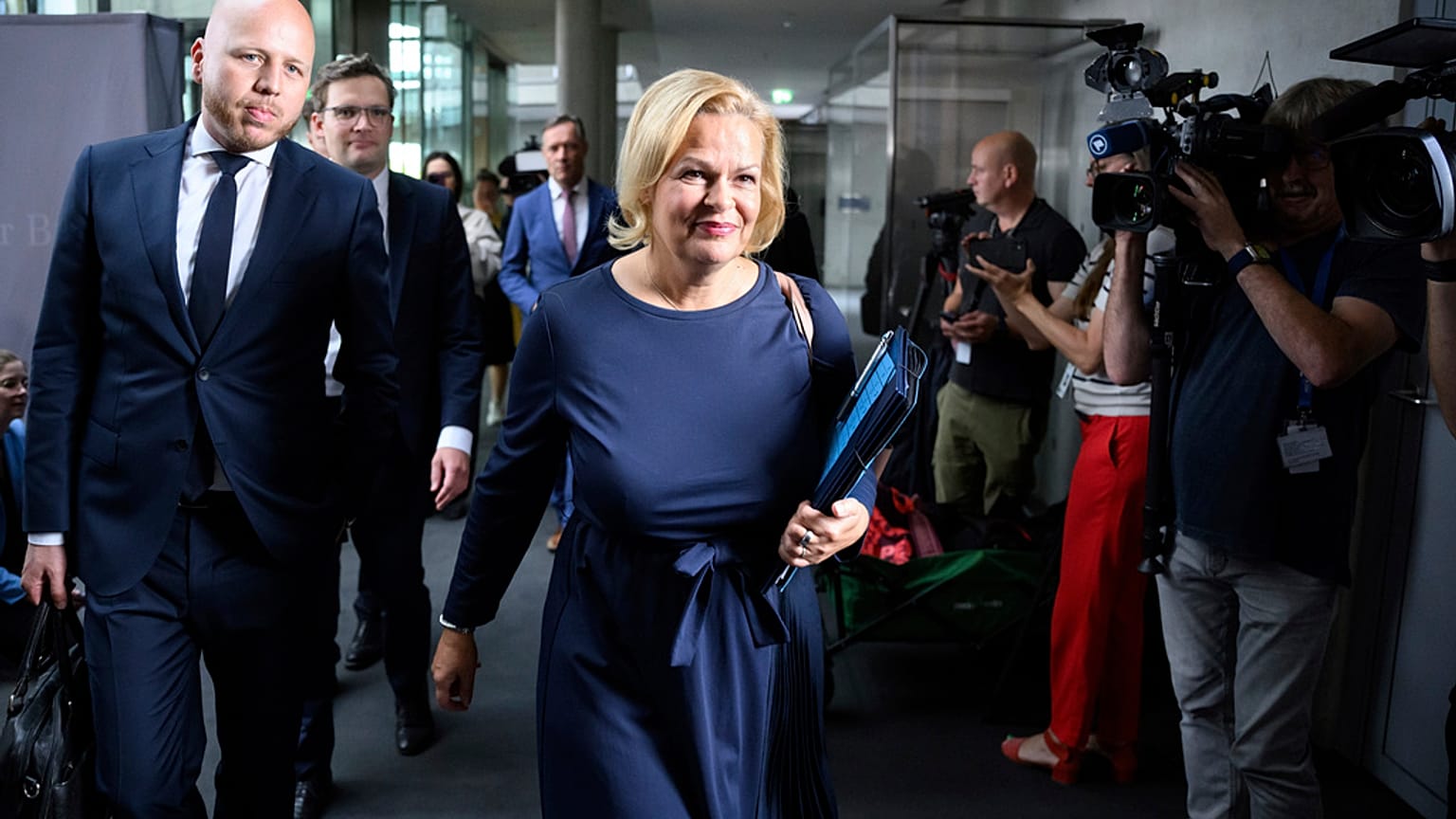 Die deutsche Innenministerin Nancy Faeser