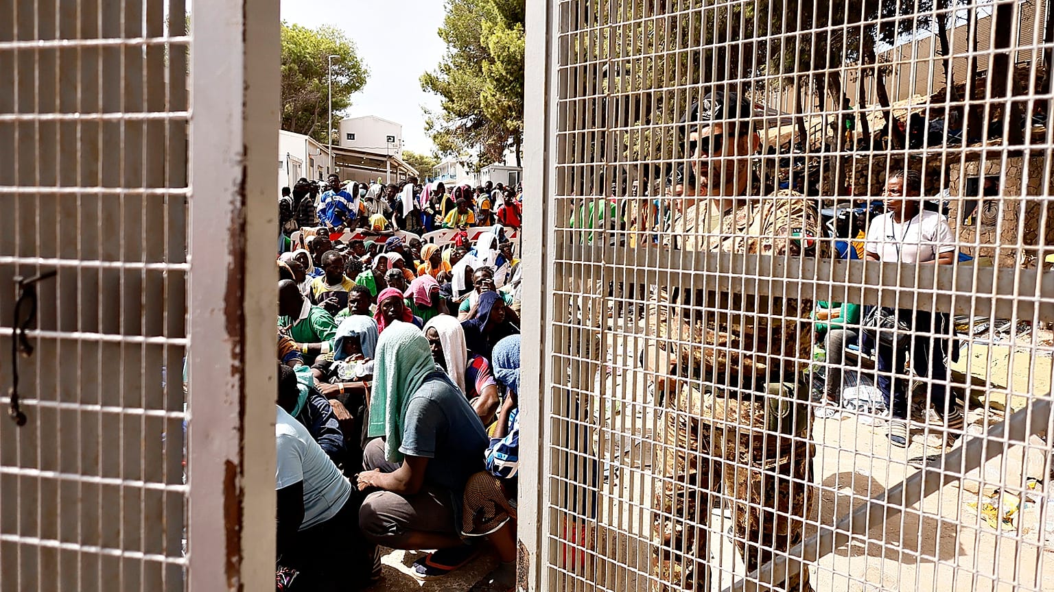 La riunione dei ministri degli Interni a Bruxelles si è svolta all'indomani di una nuova crisi migratoria a Lampedusa, in Italia.