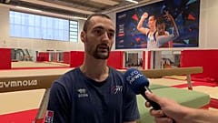Cyril Tommasone durante l'intervista. 