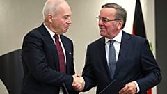 Der deutsche Verteidigungsminister Boris Pistorius und sein israelischer Amtskollege Yoav Gallant