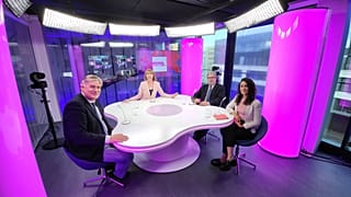 Méabh Mc Mahon con Antonio López-Istúriz, Tamara Atienzar y Enrique Serbeto