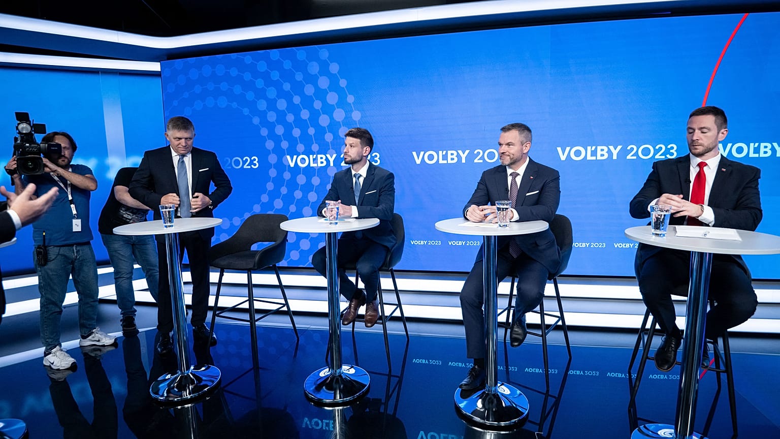 Кандидаты на предвыборных дебатах