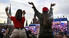 Concert pour célébrer le 1er anniversaire de l'annexion de quatre régions de l'Ukraine - Moscou