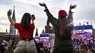 Concert pour célébrer le 1er anniversaire de l'annexion de quatre régions de l'Ukraine - Moscou