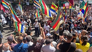 Proteste gegen die Regierung Assad in Suweida im Süden von Syrien