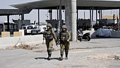 جنود إسرائيليون عند حاجز قلنديا في القدس، 21 سبتمبر 2023