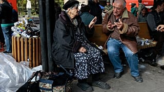 Dağlık Karabağ'dan ayrılan Ermeniler