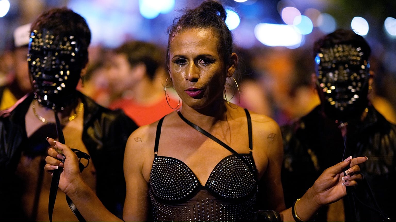 Mitglieder der LGBTQ-Gemeinde bei ihrem Marsch durch Asuncion am 30.9.2023
