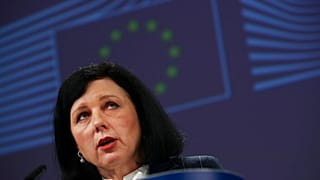 ARCHÍV: Vera Jourova Brüsszelben 2019. január 23-án