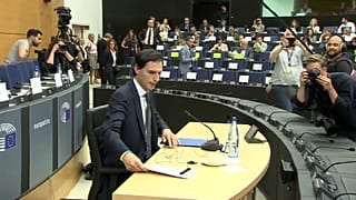 Wopke Hoeskstra, en primera línea, candidato a comisario europeo de Acción por el Clima