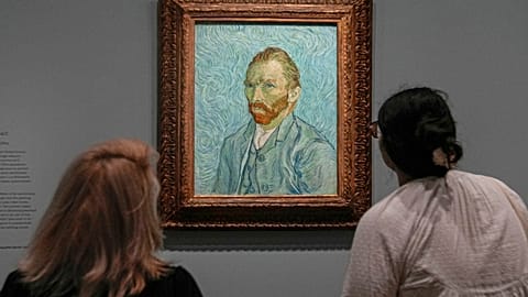 Vincent Van Gogh self-potrait.