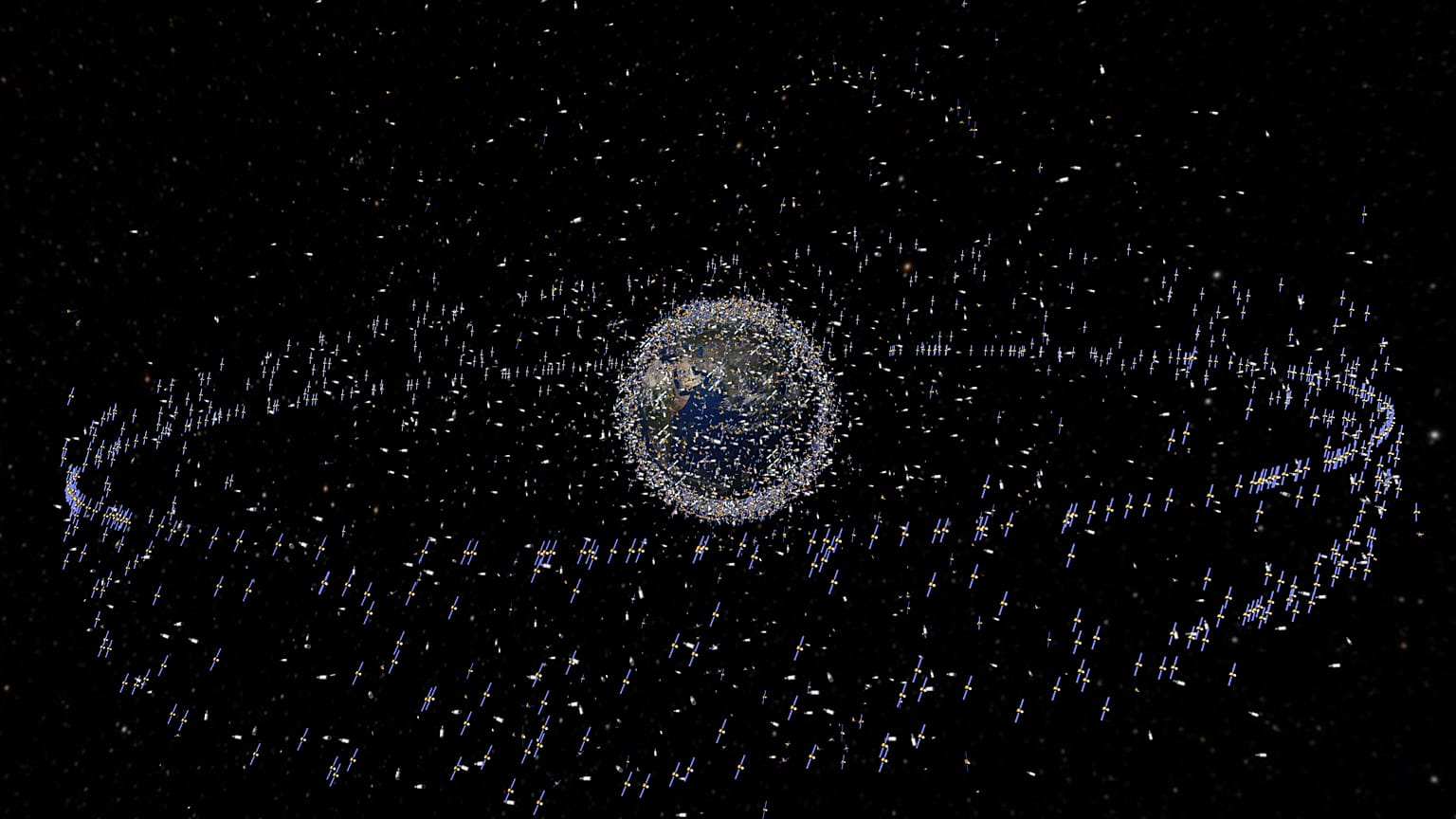 Attualmente sono più di 12 000 gli oggetti monitorati in orbita, di cui 11 500 si trovano nell'orbita terrestre bassa, ossia a un'altitudine compresa tra 800 e 1500 chilometri.
