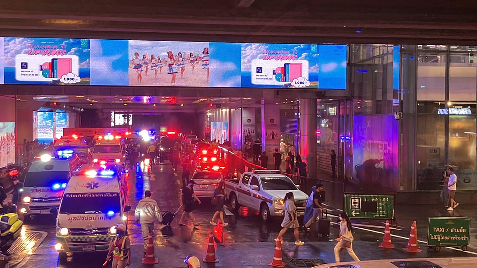 A Siam Paragon bevásárlóközpont Bangkokban