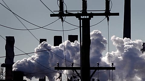 Vapour pours from a steel mill chimney in the industrial town of Port Kembla, about 80 km (50 miles) south of Sydney July 7, 2011. 