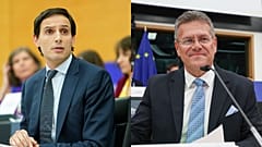 Wopke Hoekstra and Maroš Šefčovič