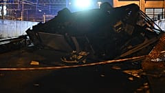 Bus-Unglück in Italien - der Bus ist zwischen Mestre und Marghera bei Venedig von einer Brücke gestürzt