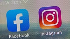 Meta'nın ana şirketi olduğu sosyal medya platformları Facebook ve Instagram