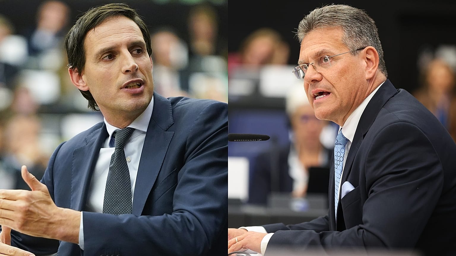 Wopke Hoekstra e Maroš Šefčovič