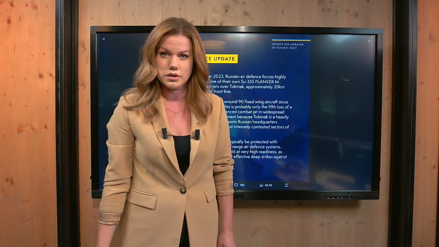 euronews-Mitarbeiterin Sasha Vakulina