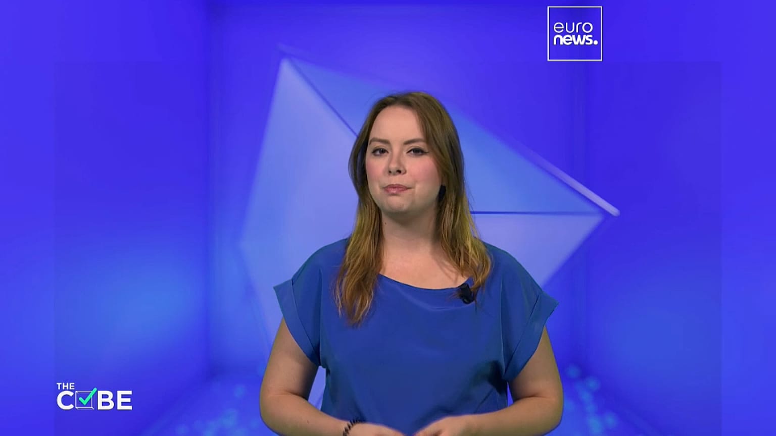 Sophia Khatsenkova, presentadora de #TheCube