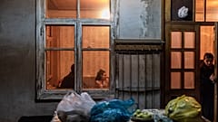 Беженцы из Нагорного Карабаха в Горис