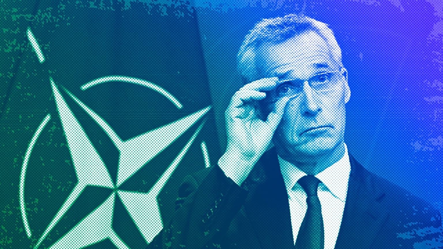 NATO Secretary General Jens Stoltenberg during a joint press conference with Sweden's PM Ulf Kristersson after a meeting in Stockholm, March 2023