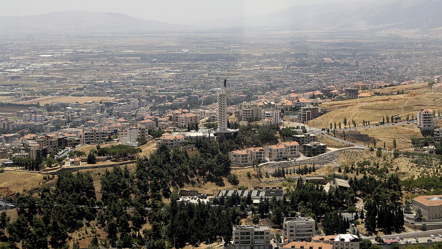 مدينة زحلة في شرق لبنان