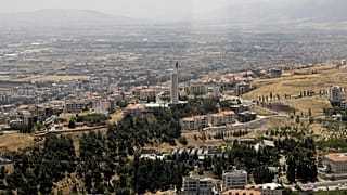 مدينة زحلة في شرق لبنان