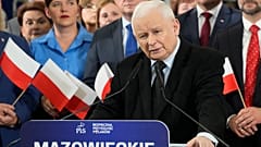 Jarosław Kaczyński, Vorsitzender der nationalkonservativen polnischen Regierungspartei Recht und Gerechtigkeit