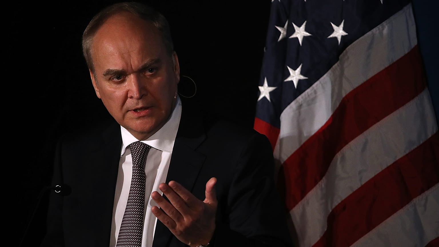 Anatoly Antonov has poured scorn on the United States' decision