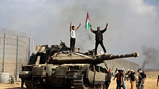 Das Video stammt vom militärischen Flügel der Hamas, Al-Qassam.