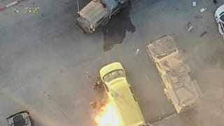 لحظة استهداف الجنود الإسرائيليين