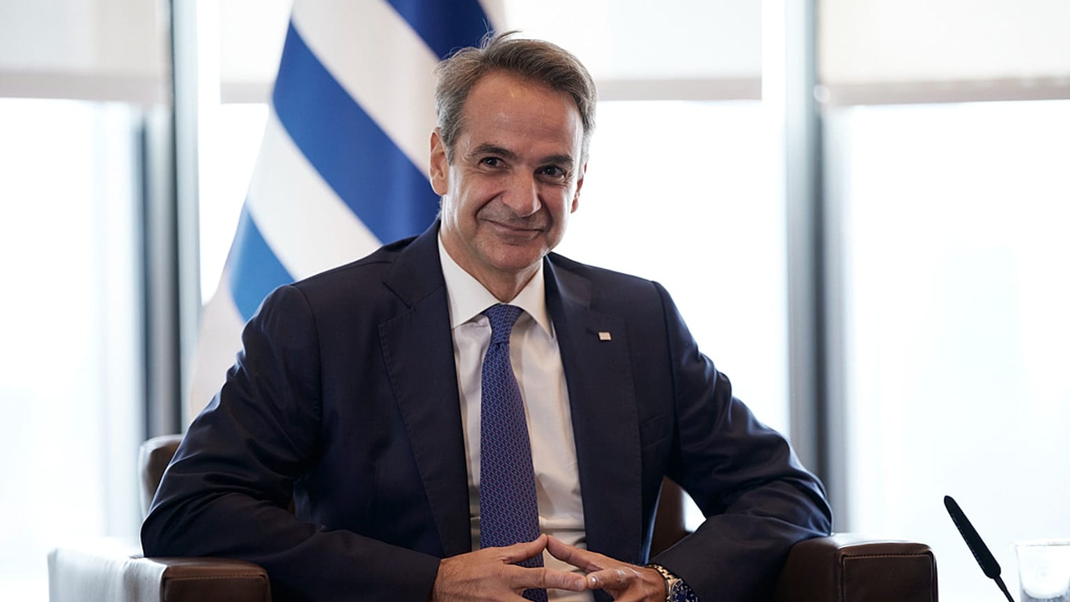 Premier ministre grec Kyriakos Mitsotakis