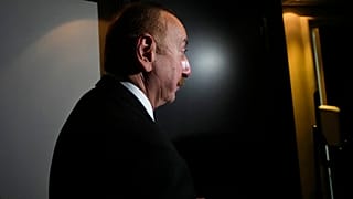 Azerbaycan Cumhurbaşkanı İlham Aliyev, Münih Güvenlik Konferansı'na katıldığı zaman.