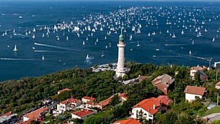 International sailing regatta off Trieste in Italy, October 8th 2023
