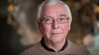Terence Davies photographed for the 2016 Berlinale Film Festival.