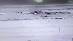 Turkish defence ministry images of airstrikes against the PKK, October 6th 2023