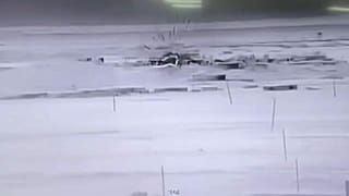 Turkish defence ministry images of airstrikes against the PKK, October 6th 2023