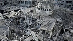 Destrucción en Gaza