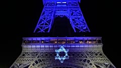 Eiffelturm mit Davidstern