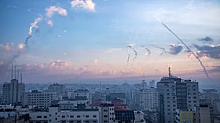 En la mañana del sábado 7 de octubre de 2023 se dispararon más de 2.000 cohetes contra Israel desde la Franja de Gaza.